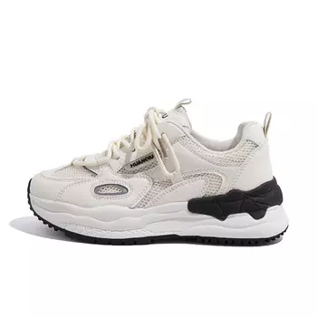 Кроссовки HUANQIU Chunky Sneakers Unisex Low-top, бежевый