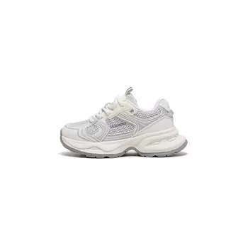 Кроссовки HUANQIU Chunky Sneakers Women's Low-top, бежевый