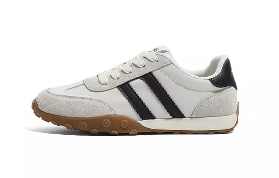 Кроссовки HUANQIU Lifestyle Shoes Women's Low-top, бежевый/черный