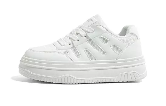 Кроссовки HUANQIU Skateboard Shoes Women's Low-Top White