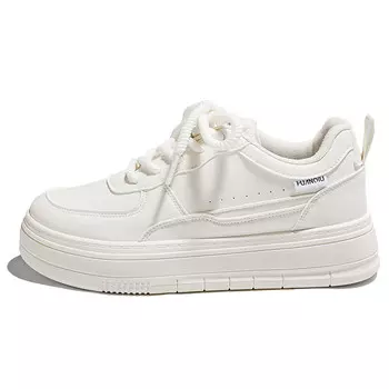 Кроссовки HUANQIU Skateboard Shoes Women's Low-Top White