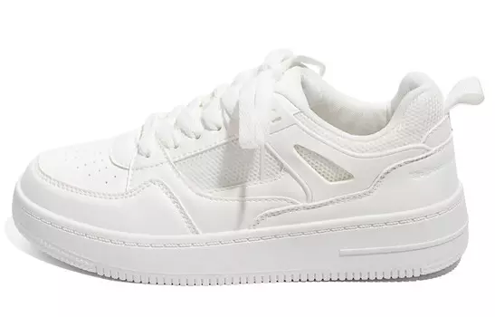 Кроссовки HUANQIU Skateboard Shoes Women's Low-Top White