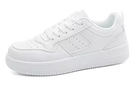 Кроссовки HUANQIU Skateboard Shoes Women's Low-Top White