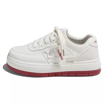 Кроссовки Huanqiu Skateboarding Low-top HC058WR, белый/красный
