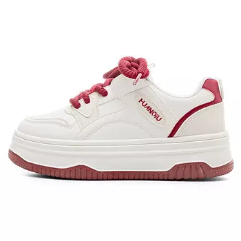 Кроссовки Huanqiu Skateboarding Low-top HC506WR, белый/красный