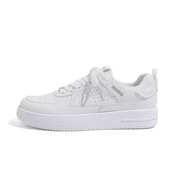 Кроссовки HUANQIU Skateboarding Shoes Men Low-top White, белый