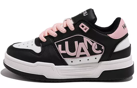 Кроссовки HUANQIU Skateboarding Shoes Women's Low-top Pink, розовый
