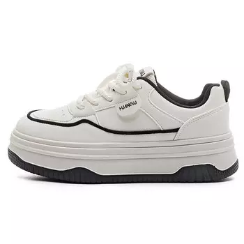 Кроссовки HUANQIU Skateboarding Shoes Women's Low-top, коричневый