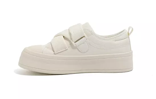 Кроссовки HUANQIU Skateboarding Shoes Women's Low-top, хаки