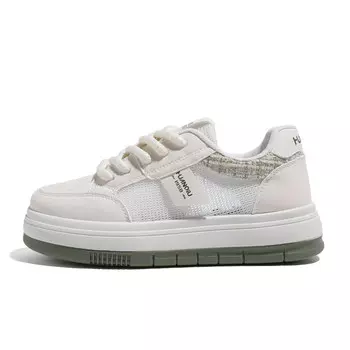 Кроссовки HUANQIU Skateboarding Shoes Women's Low-top, зеленый