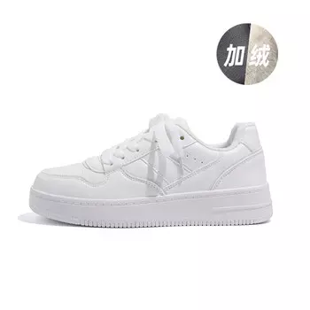Кроссовки HUANQIU Skateboarding Shoes Women's Low-top White, белый