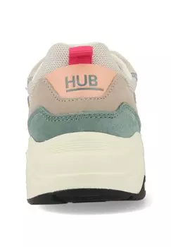 Кроссовки HUB, зеленый