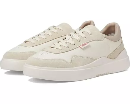 Кроссовки HUGO Blake Cupsole Smooth Sneakers, кремовый