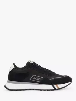 Кроссовки HUGO BOSS BOSS Jonah Signature Stripe, черные