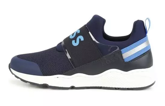 Кроссовки HUGO BOSS Kids Lifestyle Shoes Kids Low-top Navy, темно-синий