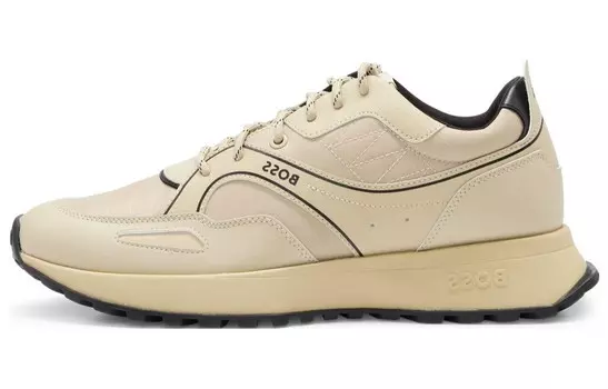 Кроссовки HUGO BOSS Lifestyle Shoes Men Low-top, бежевый