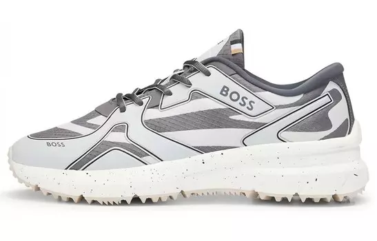 Кроссовки HUGO BOSS Lifestyle Shoes Men Low-top Light Gray, светло-серый