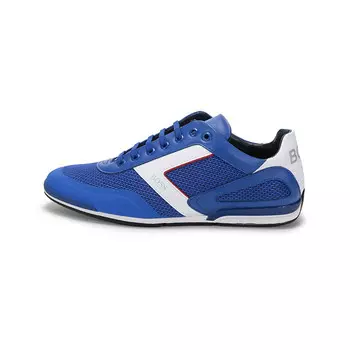 Кроссовки HUGO BOSS Lifestyle Shoes Men Low-top White/blue, синий