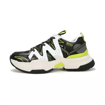 Кроссовки HUGO BOSS Lifestyle Shoes Men Low-top White/blue, синий/белый