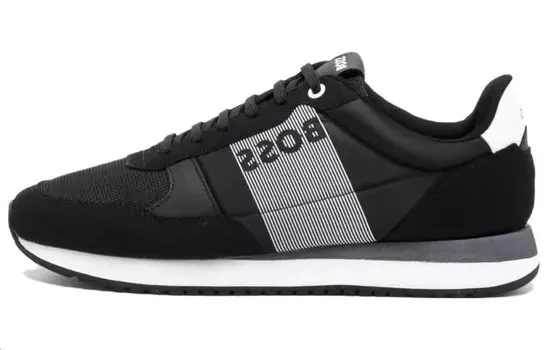 Кроссовки HUGO BOSS Lifestyle Shoes Men Low-top Black, черный