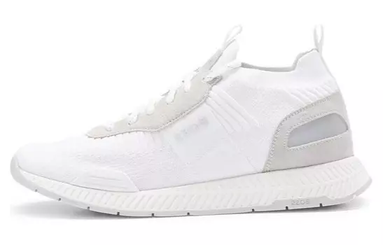 Кроссовки HUGO BOSS Lifestyle Shoes Men Low-top White, белый