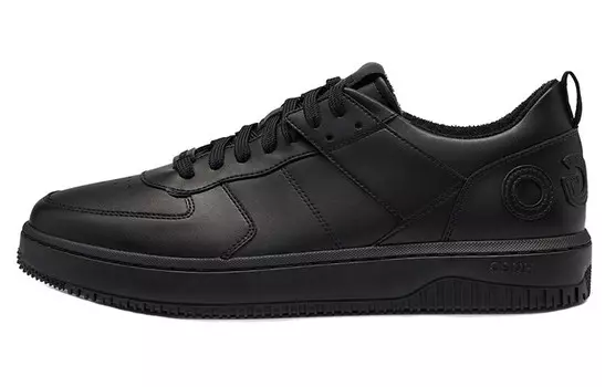 Кроссовки HUGO Logo-embossed Sneakers, черный