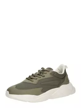 Кроссовки HUGO Sneakers Leon, оливковый