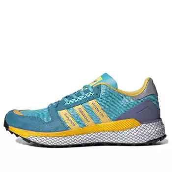Кроссовки human made x questar 'light aqua' Adidas, голубой