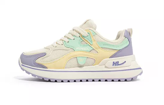 Кроссовки Humanism 1986 Lifestyle Shoes Women's Low-top, белый/красный