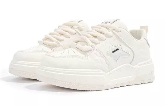 Кроссовки Humanism 1986 Skateboard Shoes Women's Low-Top, бежевый