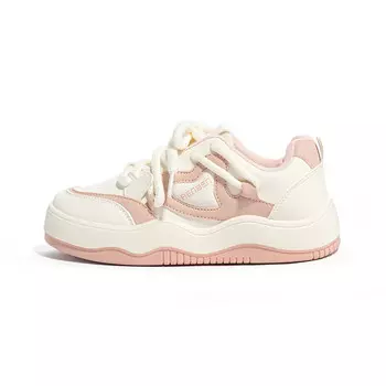 Кроссовки Humanism 1986 Skateboarding Shoes Women's Low-top, бежевый/черный