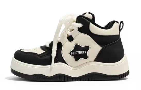 Кроссовки Humanism 1986 Skateboarding Shoes Women's High-top, розовый