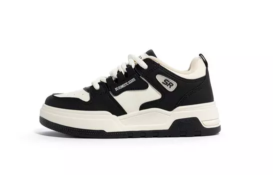 Кроссовки Humanism 1986 Skateboarding Shoes Women's Low-top, бежевый/черный