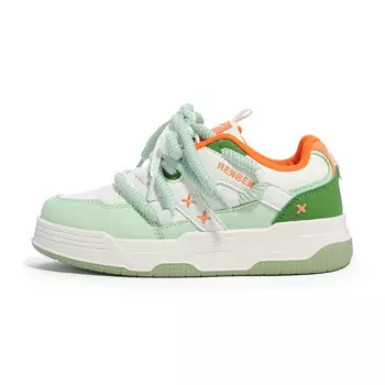 Кроссовки Humanism 1986 Skateboarding, зеленый/оранжевый