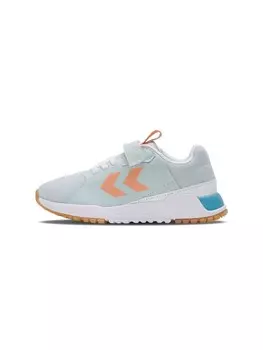 Кроссовки Hummel Elastische Schnrsenkel Multisport Shoe Omni1 Jr Handball Kinder, цвет illusion blue