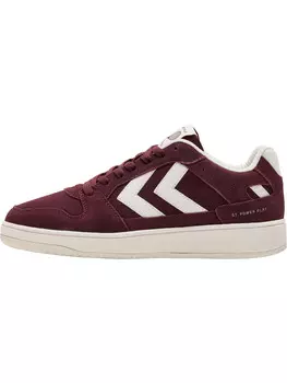 Кроссовки Hummel Low St. Power Play Suede, цвет WINDSOR WINE