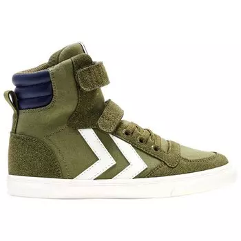 Кроссовки Hummel Slimmer Stadil High, зеленый