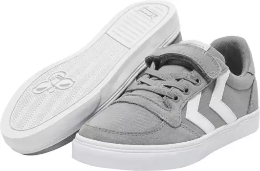 Кроссовки Hummel "SLIMMER STADIL LOW JR", серый