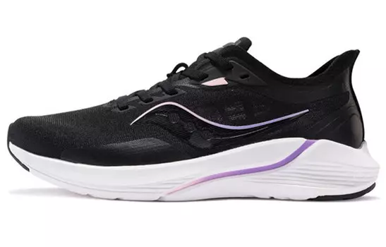 Кроссовки Humming 2 женские с низким верхом, черные/розовые/красные Saucony
