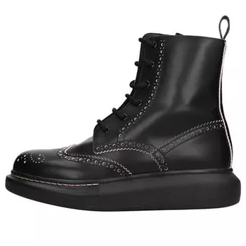 Кроссовки hybrid ankle boots 'core black' Alexander Mcqueen, черный