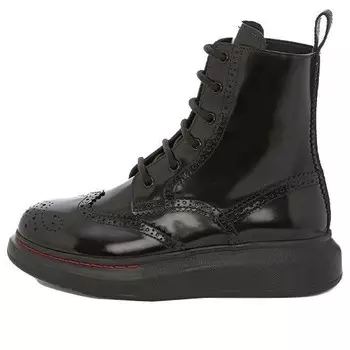 Кроссовки hybrid lace up boot 'black' Alexander Mcqueen, черный
