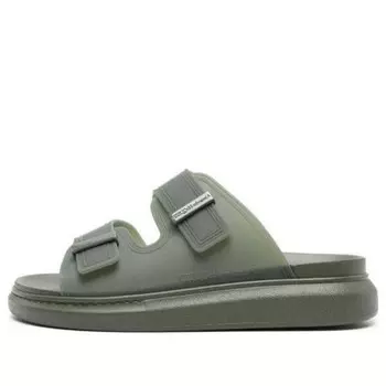 Кроссовки hybrid sandals 'olive' Alexander Mcqueen, зеленый