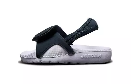 Кроссовки Hydro 4 Toddler TD Low-top Classic Carbon Black / Infrared Red 23 / White Jordan, красный