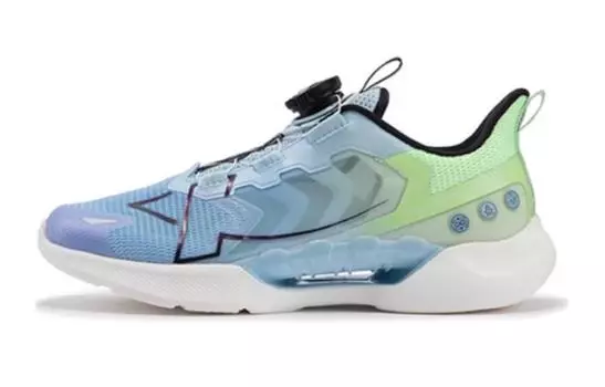 Кроссовки Hydrogen Wind 5.0 Pro Kids GS Low-top Maoyue Blue/Frozen Green Xtep, цвет Maoyue Blue/Frozen Green