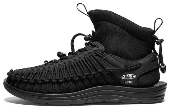 Кроссовки Hyke X Uneek Outdoor Performance женские с высоким верхом, черные Keen