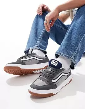 Кроссовки Hylane серо-синего цвета Vans