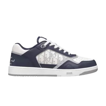 Кроссовки Hylton Nel x Dior B27 Low 'Dior Oblique Galaxy - Navy Blue', синий