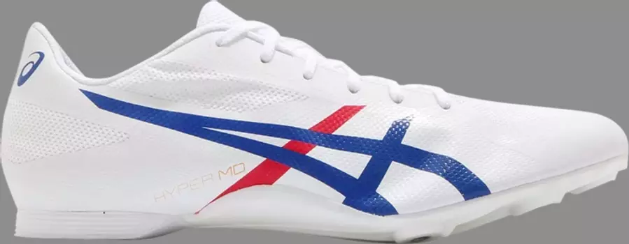 Кроссовки hyper md 7 'white classic red' Asics, белый