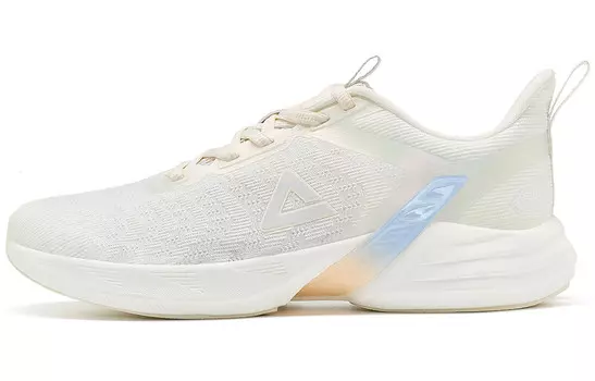 Кроссовки Hyperfuse женские с низким верхом, белые/синие/оранжевые Peak