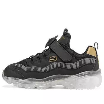 Кроссовки ice d'lites 'black gold' Skechers, черный